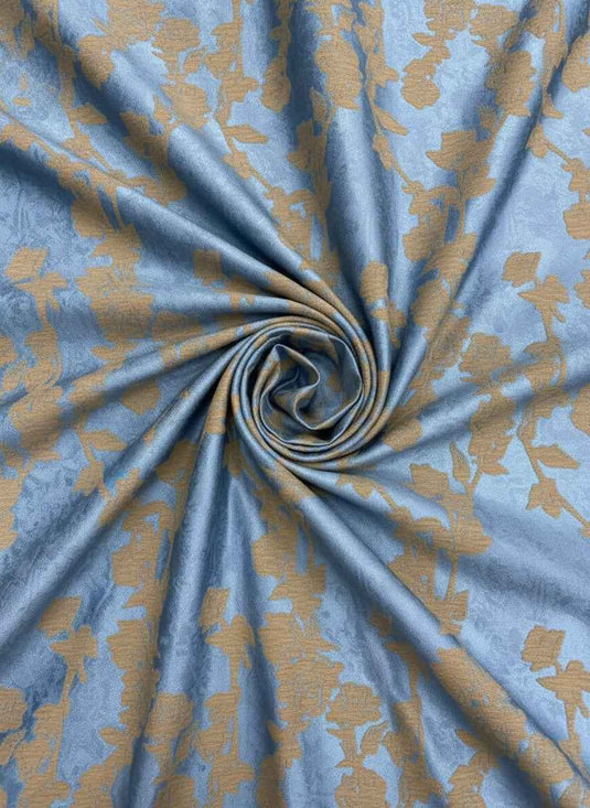 Court Rose Chenille Jacquard Fabric