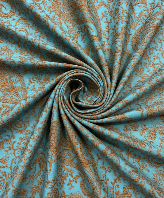 Paisley Pattern Jacquard Fabric Color Card (Multiple Colors Available)