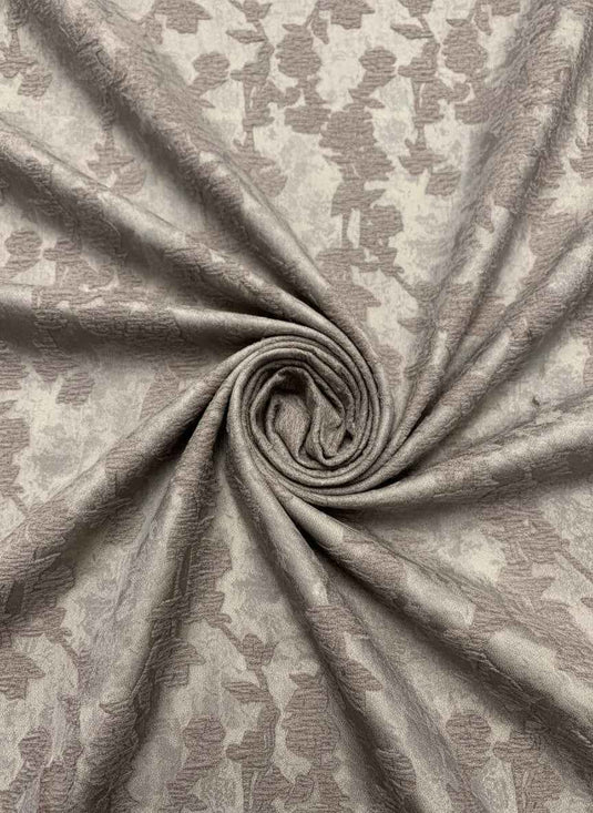 Court Rose Chenille Jacquard Fabric
