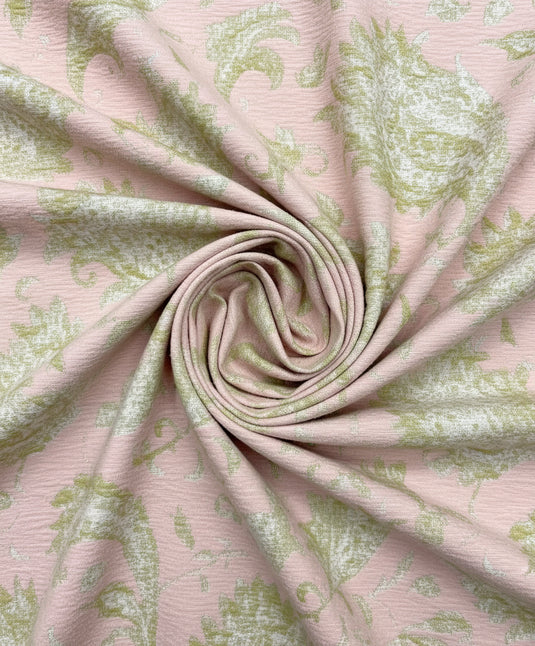 European palace style multi-color patterned jacquard fabric