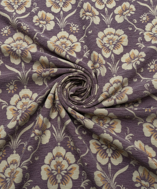 European palace large flower jacquard fabric