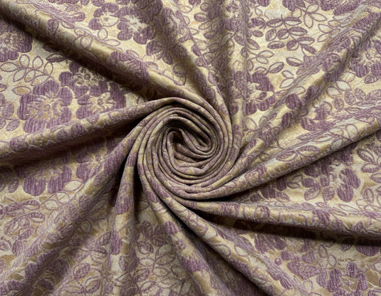 Floral Jacquard Fabric Color Card (Multiple Colors Available)