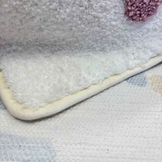 "Brush Your Teeth" Lettered Carpet - Fucolina