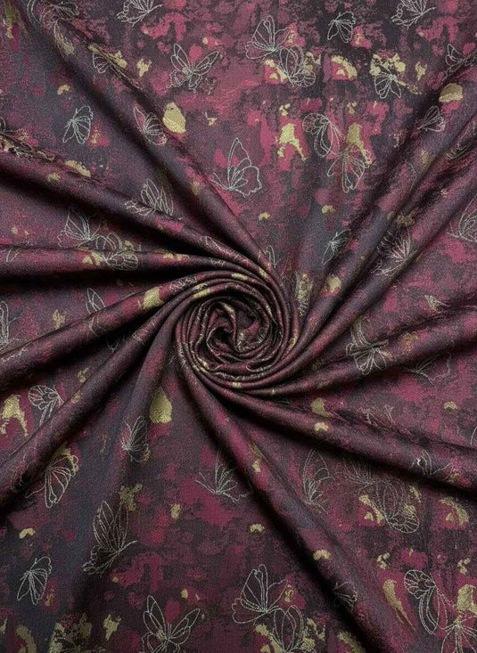Butterfly Dream Apparel Art Jacquard Fabric
