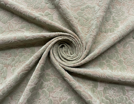 Floral Jacquard Fabric Color Card (Multiple Colors Available)