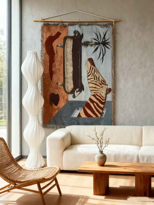 Artistic Abstract Tapestry (Exotic Art Style) - Fucolina