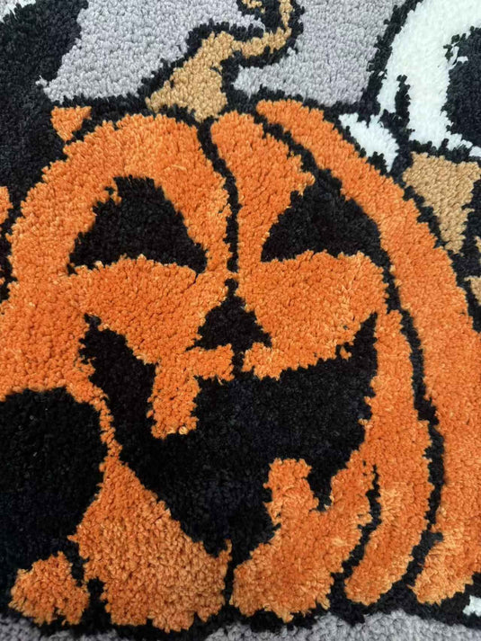 Halloween-themed Cute Flocked Carpet