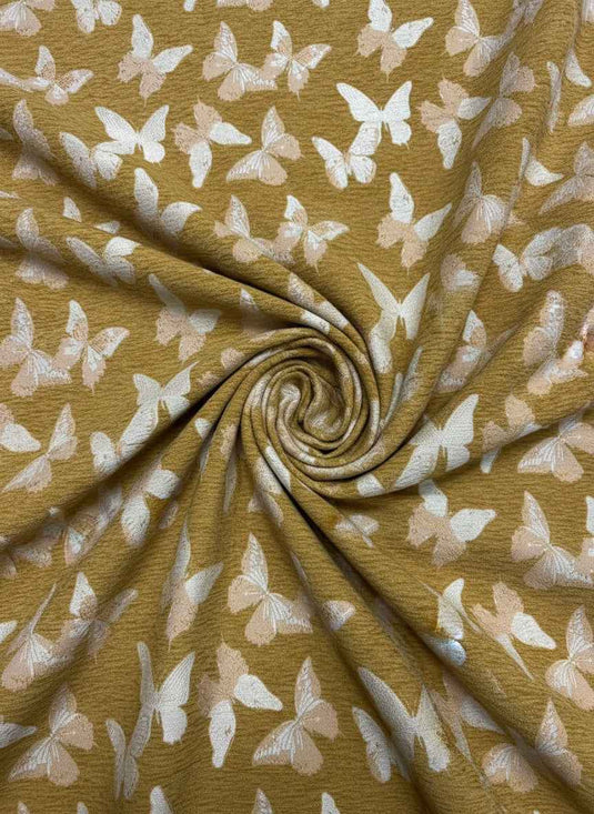 Butterfly Dance Chenille Jacquard Fabric