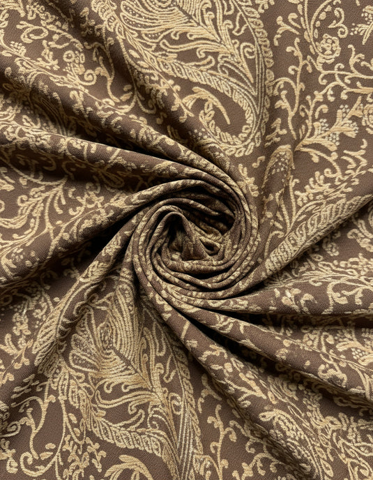 Paisley Pattern Jacquard Fabric Color Card (Multiple Colors Available)