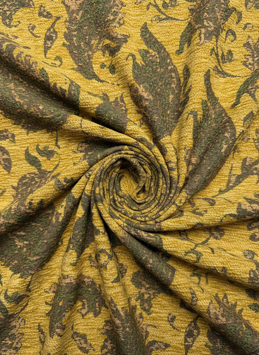 European palace style multi-color patterned jacquard fabric
