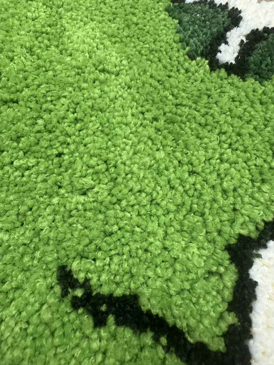 Cute Dinosaur-costumed Bear Flocked Carpet