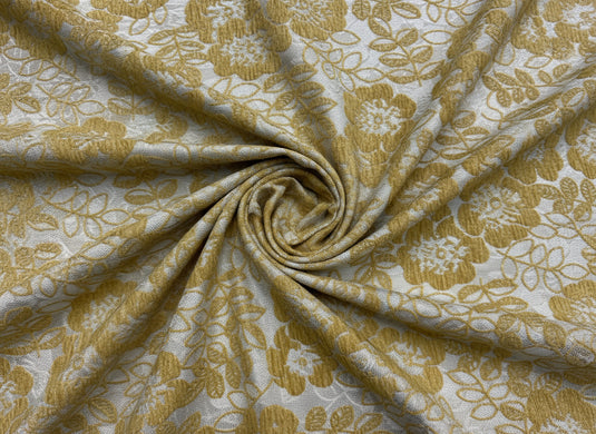 Floral Jacquard Fabric Color Card (Multiple Colors Available)