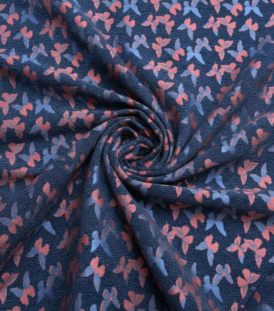 Butterfly Dance Chenille Jacquard Fabric