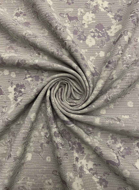 Spirit Deer Blessing Chenille Jacquard Fabric