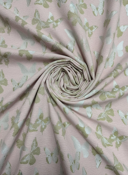 Butterfly Dance Chenille Jacquard Fabric