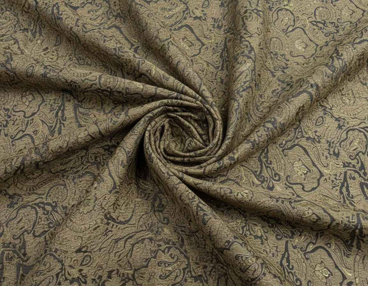 Persian Paisley Chenille Jacquard Fabric