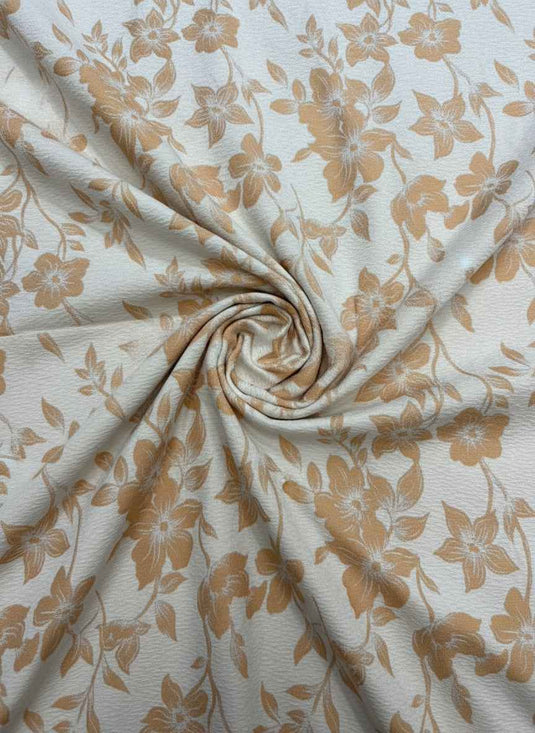 Elegant Vine Floral Chenille Jacquard Fabric