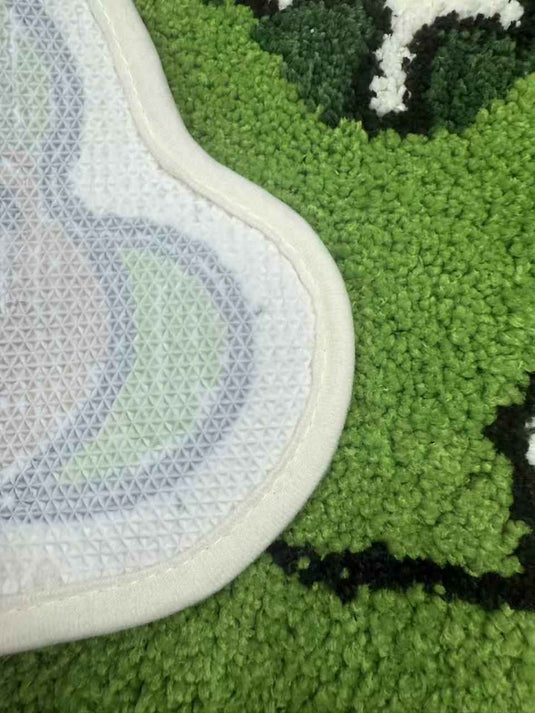 Cute Dinosaur-costumed Bear Flocked Carpet