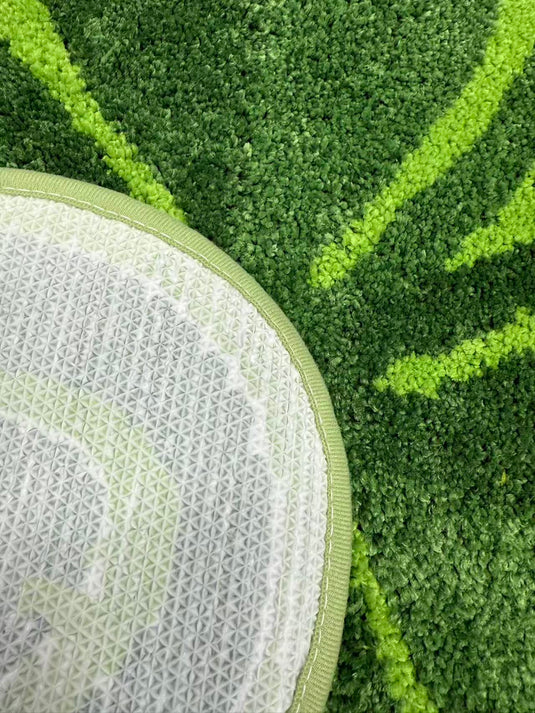 Lucky Clover 3D Flocked Carpet