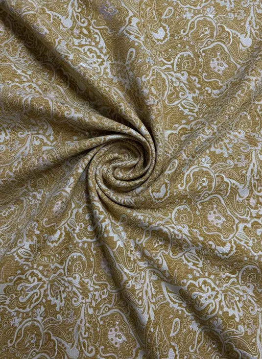 Persian Paisley Chenille Jacquard Fabric