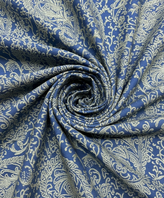 Paisley Pattern Jacquard Fabric Color Card (Multiple Colors Available)