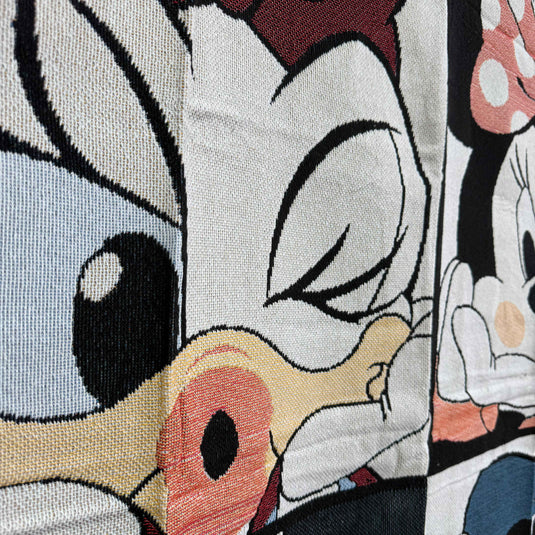 "Good Friends" Disney Woven Tapestry | Mickey, Minnie, - Fucolina