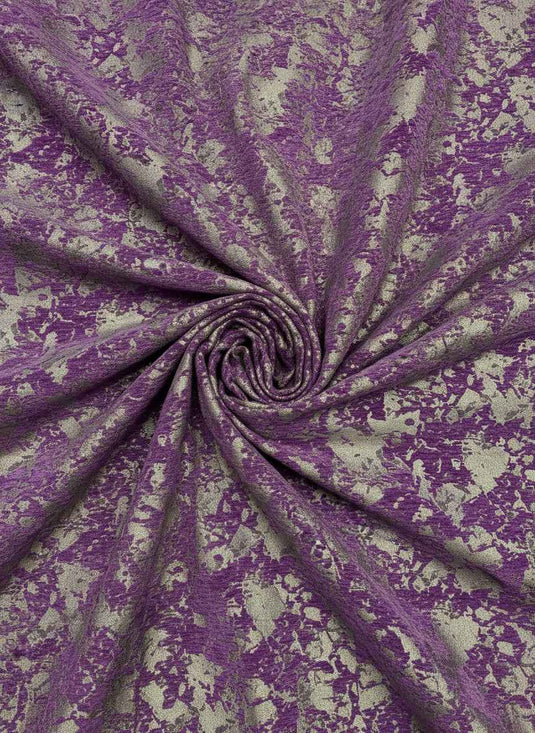 Modern Texture Chenille Jacquard Fabric