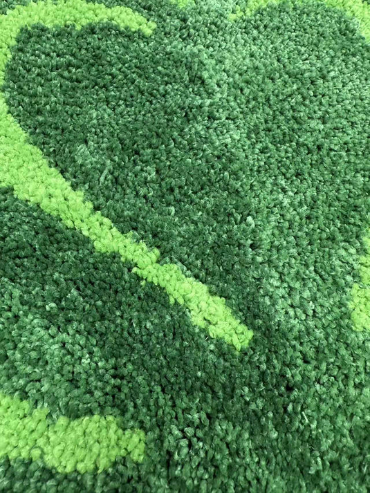 Lucky Clover 3D Flocked Carpet