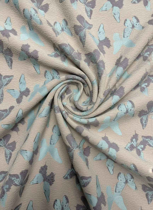 Butterfly Dance Chenille Jacquard Fabric