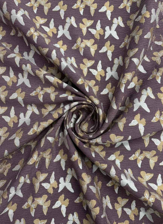 Butterfly Dance Chenille Jacquard Fabric