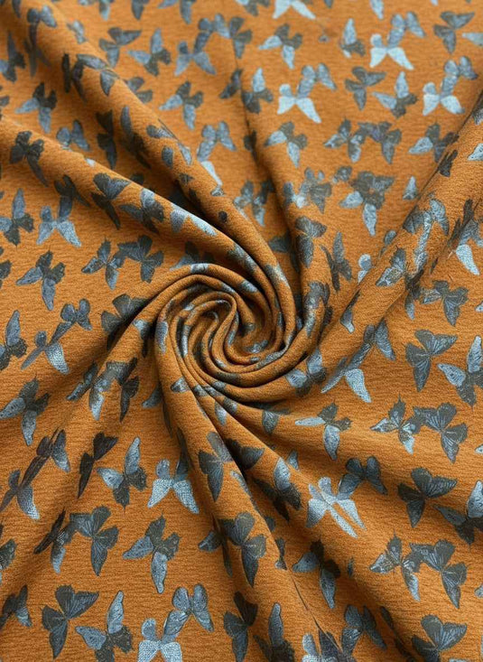 Butterfly Dance Chenille Jacquard Fabric