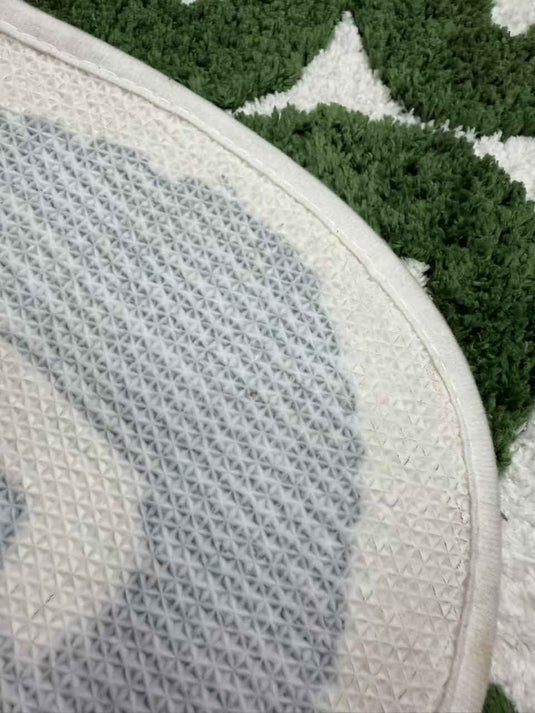 Inspirational Letter "YOU LOOK GOOD" Flocking Carpet