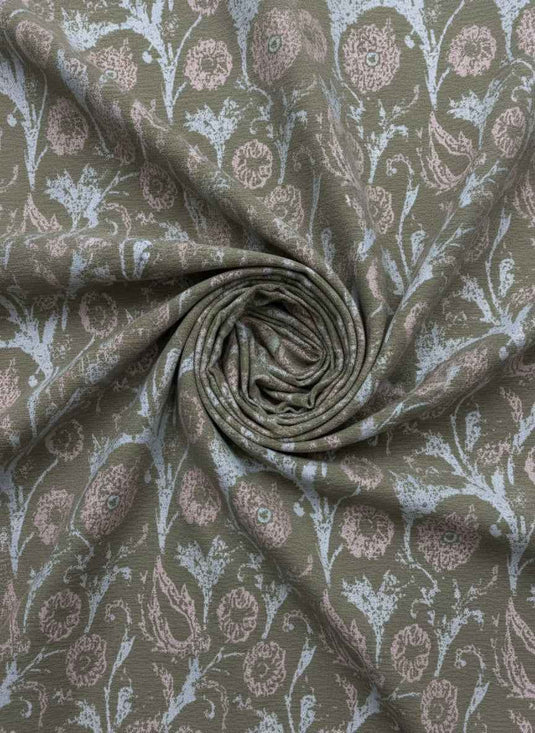 European Retro Paisley Pattern Chenille Jacquard Fabric