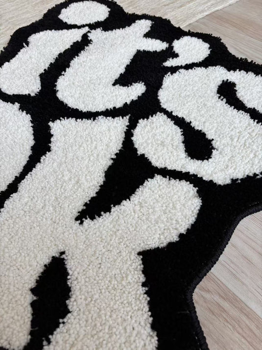 "It's OK" Lettering Carpet - Fucolina