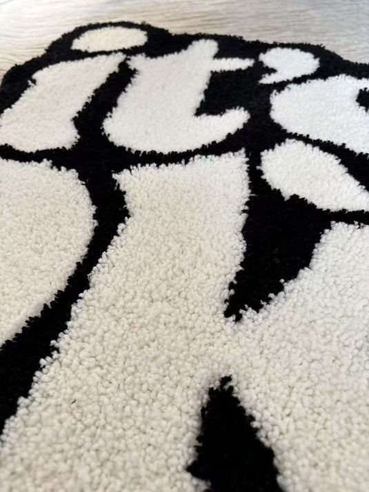 "It's OK" Lettering Carpet - Fucolina