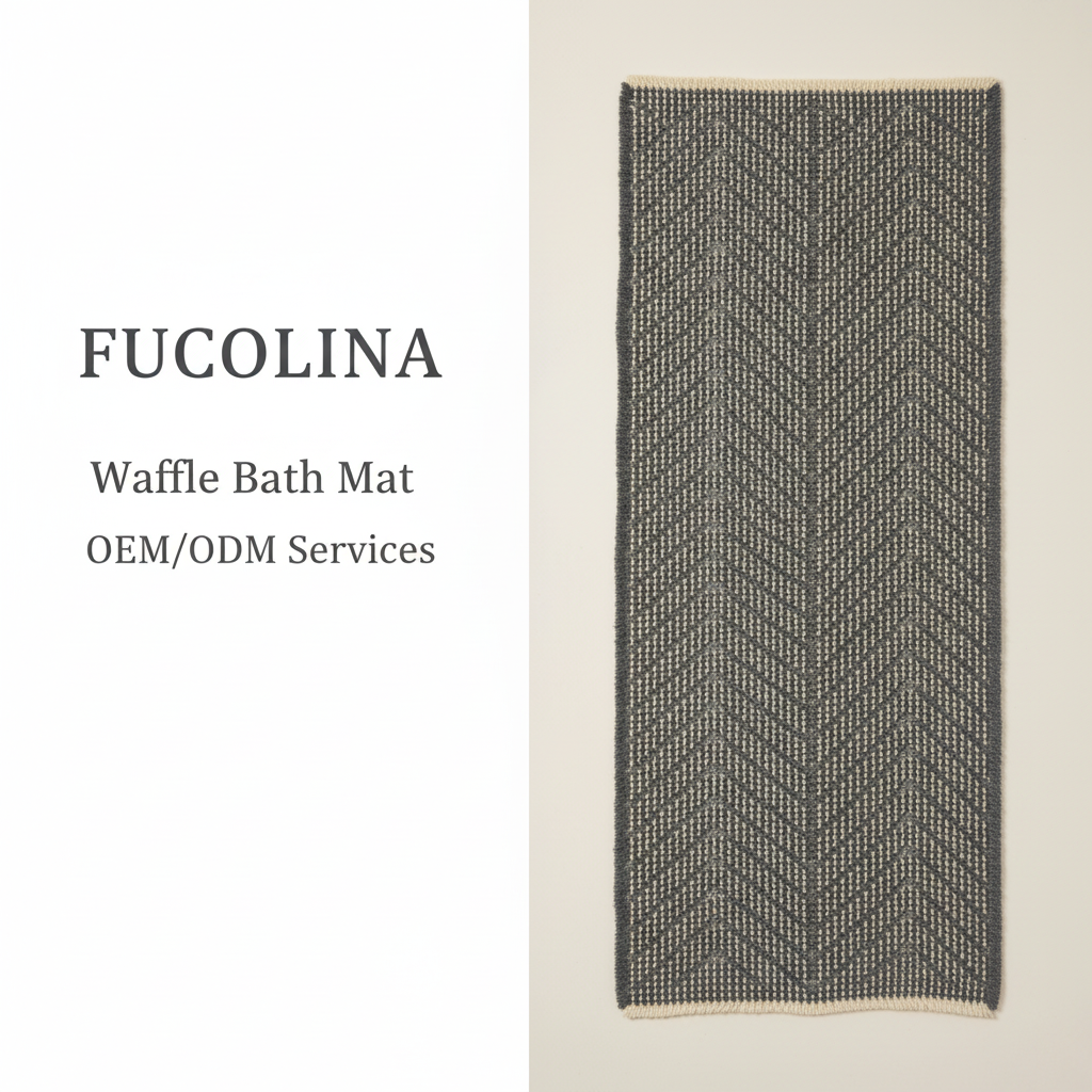 Waffle Weave Bath Mat Wholesale - Fucolina OEM