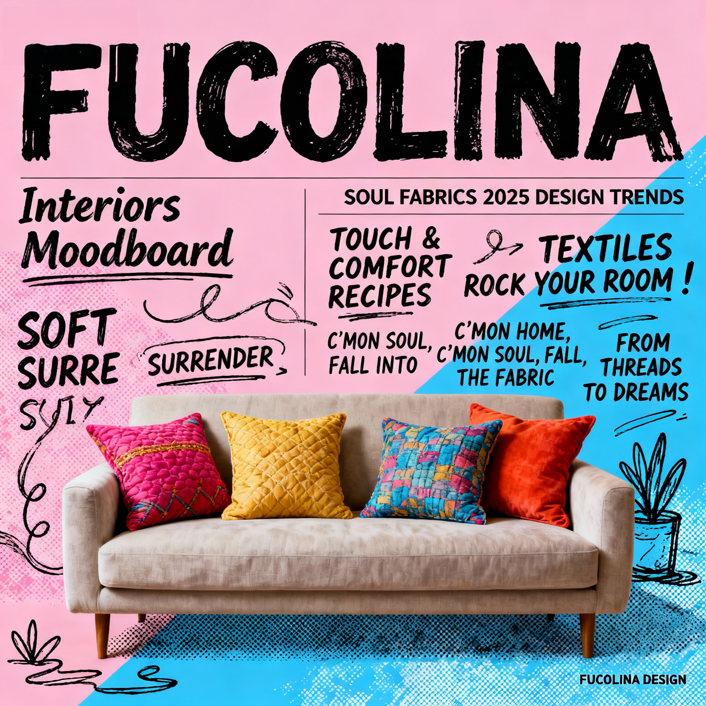 Cushion Cover Fabrics & OEM Customization - Fucolina