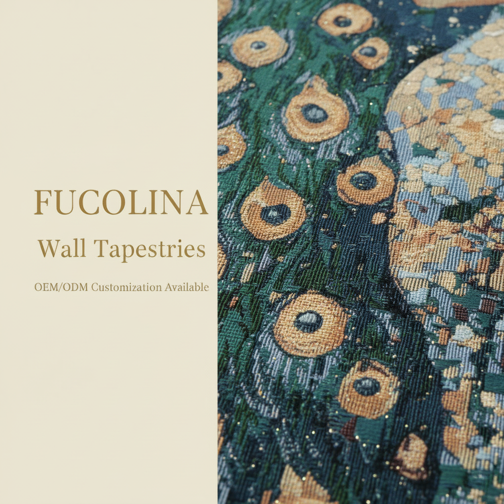 Art Nouveau Peacock Wall Tapestry: The Statement Piece Your Home Has Been Waiting For