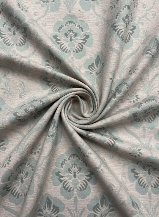European palace large flower jacquard fabric