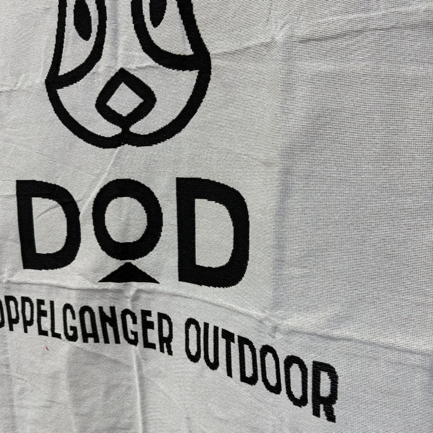 DOD (Doppelganger Outdoor) Logo Woven Blanket | Camping & Outdoor Brand Tapestry - Fucolina