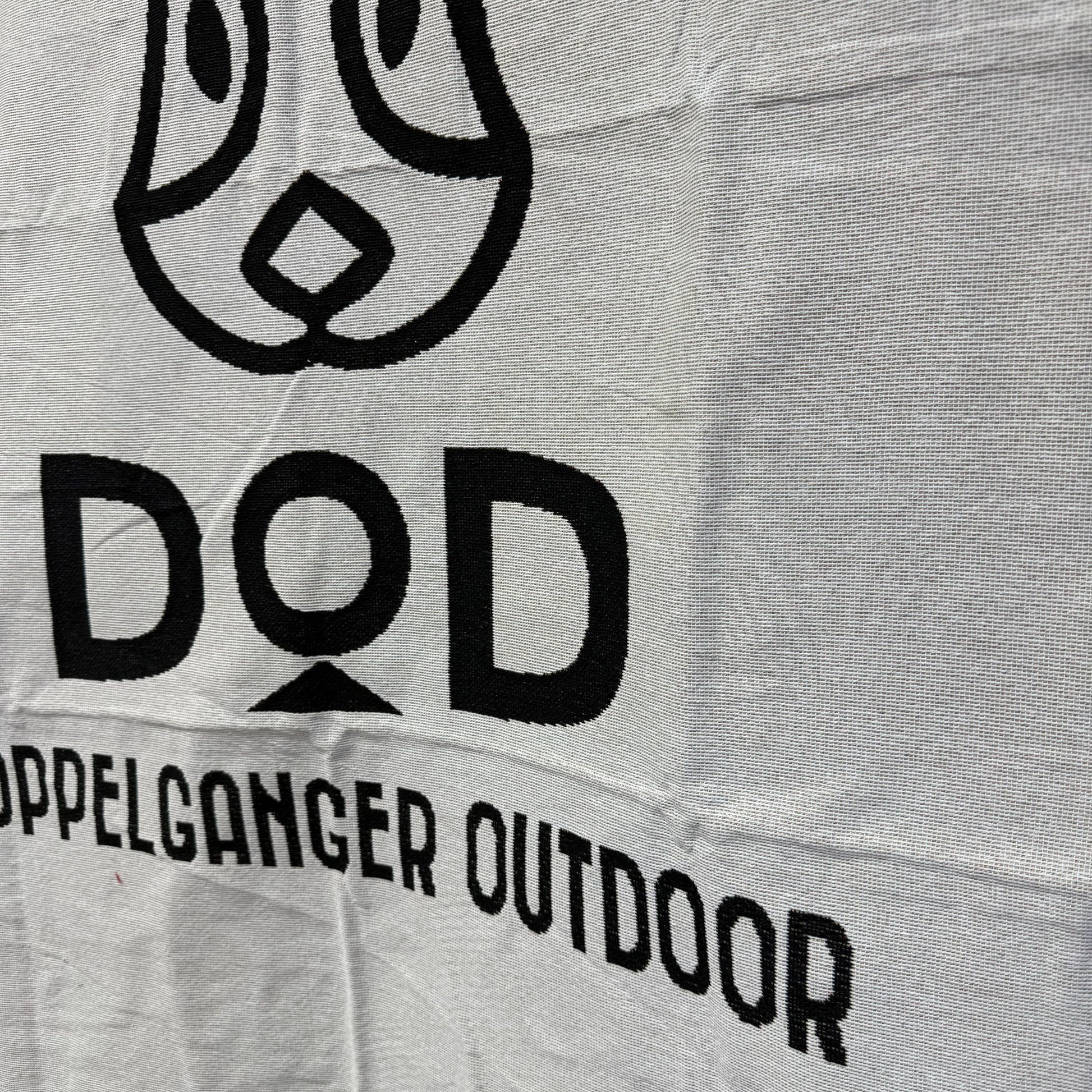 DOD (Doppelganger Outdoor) Logo Woven Blanket | Camping & Outdoor Brand Tapestry - Fucolina