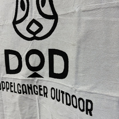 DOD (Doppelganger Outdoor) Logo Woven Blanket | Camping & Outdoor Brand Tapestry - Fucolina