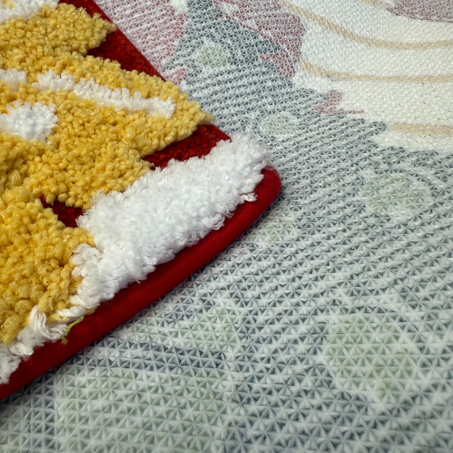 Christmas Trees Tufted Rug | Festive Holiday Forest Accent Floor Mat - Fucolina