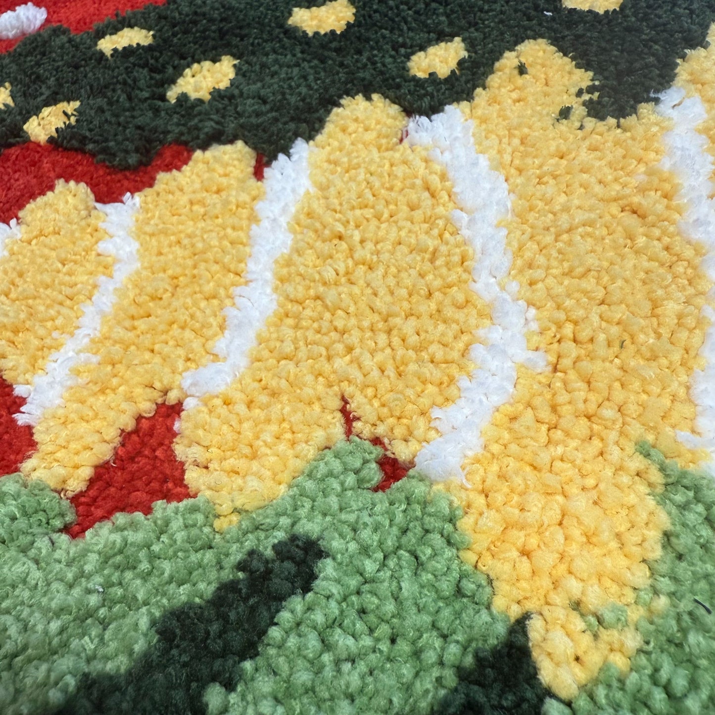 Christmas Trees Tufted Rug | Festive Holiday Forest Accent Floor Mat - Fucolina