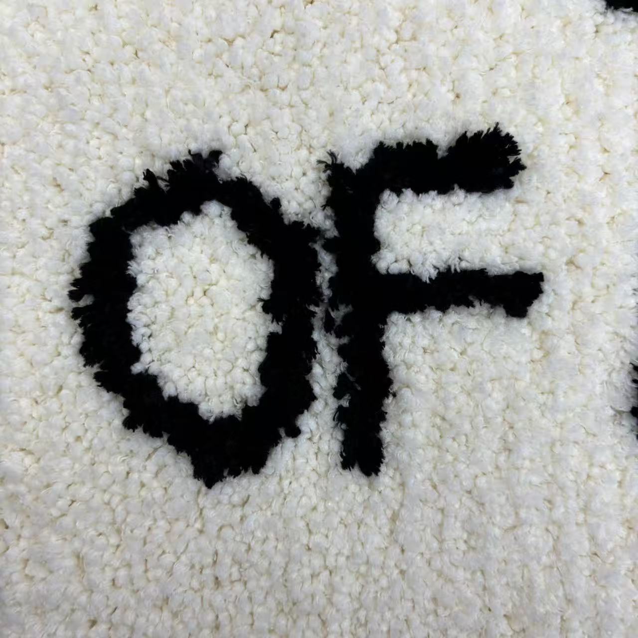 "GET OUT OF MY ROOM" Tufted Rug | Funny Slogan Accent Mat for Bedroom Decor - Fucolina