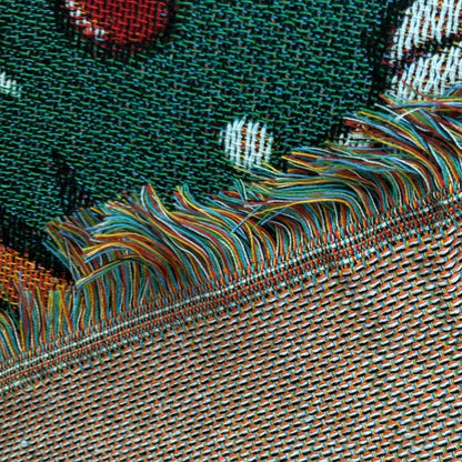 Christmas Gnomes Woven Tapestry Blanket | Merry Christmas Wall Hanging Decor - Fucolina