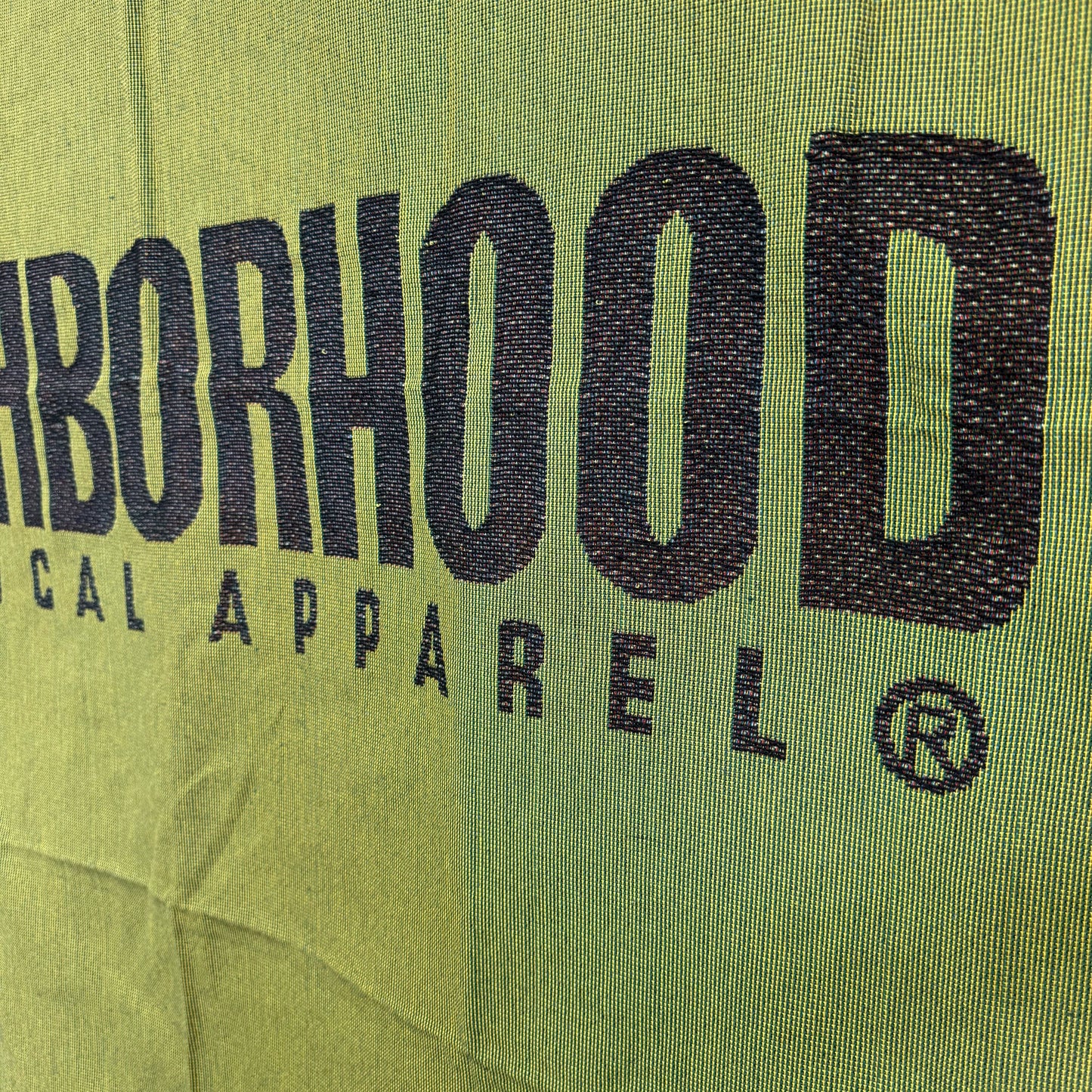 NEIGHBORHOOD Technical Apparel Logo Woven Blanket | Streetwear Hypebeast Tapestry - Fucolina