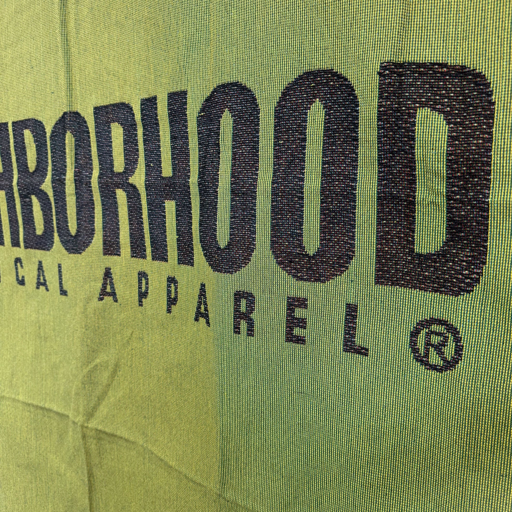 NEIGHBORHOOD Technical Apparel Logo Woven Blanket | Streetwear Hypebeast Tapestry - Fucolina