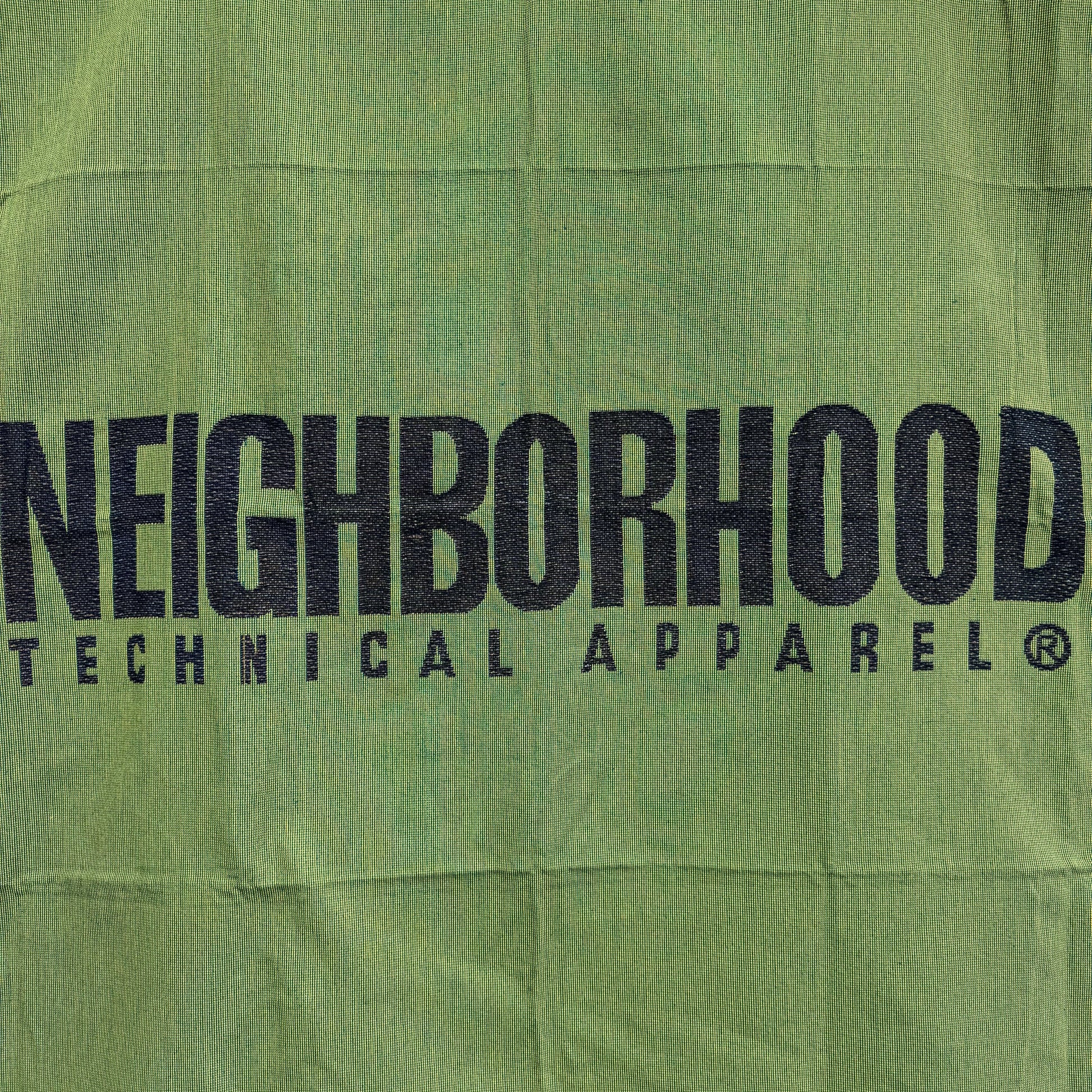NEIGHBORHOOD Technical Apparel Logo Woven Blanket | Streetwear Hypebeast Tapestry - Fucolina