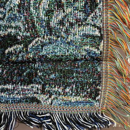 "The Starry Night" by Vincent van Gogh Woven Tapestry | Famous Art Blanket - Fucolina